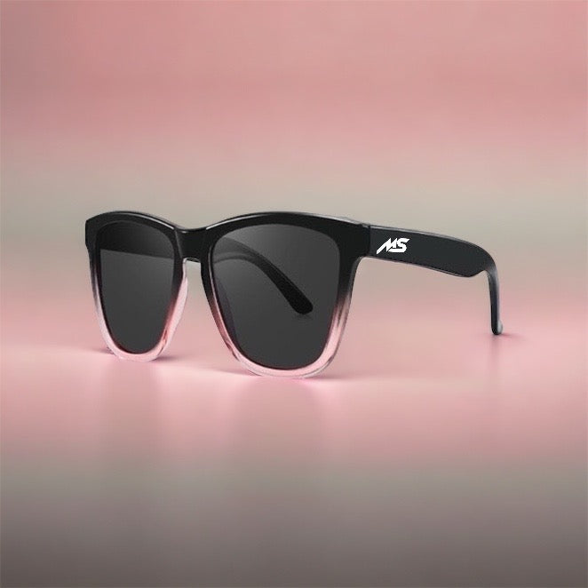 Black/light pink- Black lens